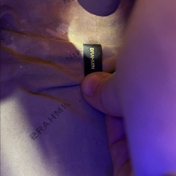 Brahmin Peach and Beige Shoulder Bag - Picture 9 of 16